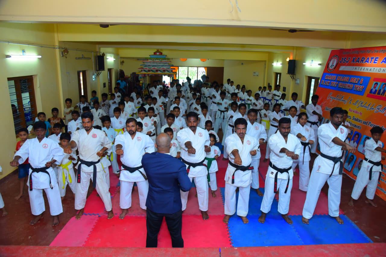 Belt Grading & Examinations at JSJ Karate Academy Nagercoil